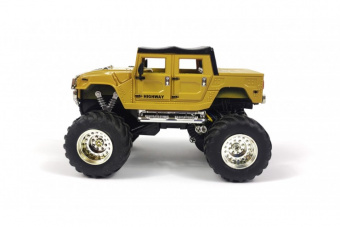 Машинка на пульте управления Hummer 1:43 Желтый