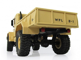 Р/У машина WPL военный грузовик (песочный) 1/16+акб 2.4G RTR