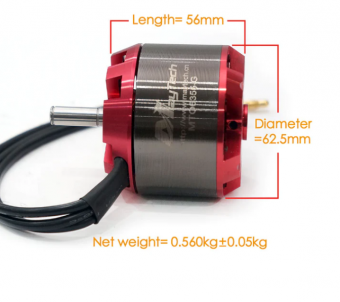 Электродвигатель б/к Maytech 6355 KV70