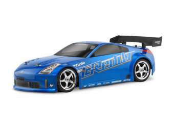 Кузов туринг 1/10 - NISSAN 350Z GREEDY (200MM) некрашеный/ с отражателями