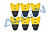 Ножки шасси (желтые), Align MR25P