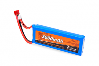 ZD Racing 11.1V 3300mAh 35C 3S Li-PO Battery for 1/10 1/8 RC Car 