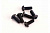 Screws, 3x8mm button-head machine (hex drive) (6)