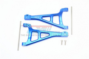GPM Blue Aluminium E-Revo VXL 2.0 Передние верхние рычаги подвески, 2 шт. с оборудованием ER2054-B