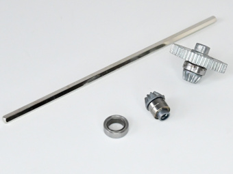Трансмиссия в сборе для автомоделей MJX 16108/M162/M163, металл