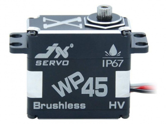 Сервомашинка цифровая JX Servo WP45 (75г/45/0.11/8.4V) бесколлекторная, влагозащищенная