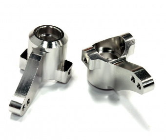 Рулевые кулаки (серебро) HPI 1/10 Bullet MT & Bullet ST