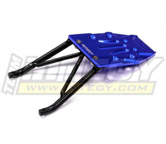 Защита днища задняя (синий) для Traxxas 1/10 Slash 2WD