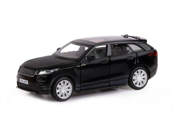 Машина ''АВТОПАНОРАМА'' Range Rover Velar, черный, 1/32, свет, звук, инерция, в/к 17,5*12,5*6,5