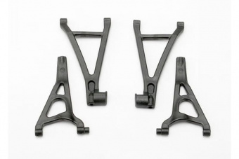 Suspension arm set, front (includes upper right & left and lower right & left arms)