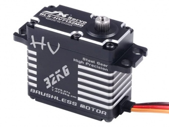 Сервомашинка цифровая JX Servo BLS-HV7132MG (71г/32.5/0.07/7.4V) бесколлекторная, Full metal