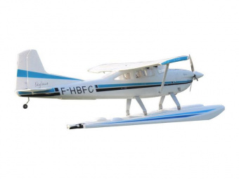 Радиоуправляемый самолет Top RC Cessna 1.5m C185 PRO на поплавках KIT