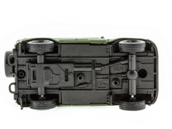 Машина ''АВТОПАНОРАМА'' инерц. УАЗ (армия) 1/50, в/к 12*7*5,5 см