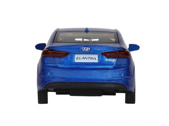 Машина ''АВТОПАНОРАМА'' HYUNDAI ELANTRA, синий, 1/40, инерция, в/к 17,5*12,5*6,5 см