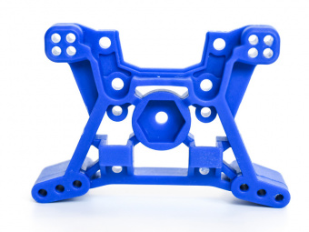 Стойка крепления передних амортизаторов  для Remo Hobby MMAX, EX3 1/10, тюнинг, синяя