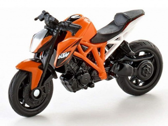 Мотоцикл Siku 1384 KTM 1290 Super Duke R 1/87, 6 см, оранжевый/черный