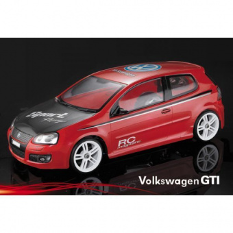 Кузов Speedway Slide Volkswagen Golf GTI не окрашенный с отражателями 1:10