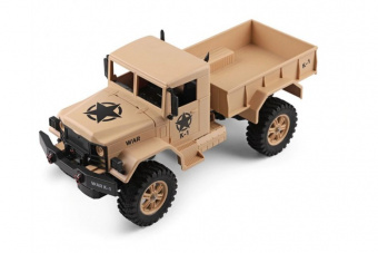 Внедорожник 1/12 4WD электро - Army Truck (2.4 гГц) Коричневый