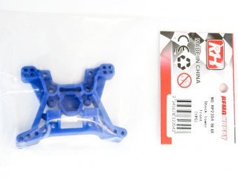 Стойка крепления передних амортизаторов  для Remo Hobby MMAX, EX3 1/10, тюнинг, синяя