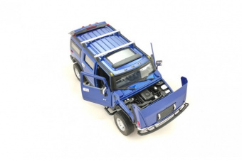 Радиоуправляемый джип MZ Model Hummer H2 масштаб 1:24 - 25020A-BLUE