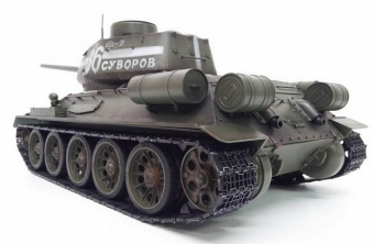 Радиоуправляемый танк Taigen 1:16 T34-85 (зеленый) 2.4 Ghz (пневмо)