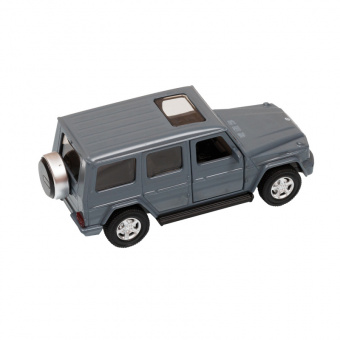 Машина АВТОПАНОРАМА Mercedes-Benz G350d, серый, 1/42, инерция, откр. двери, в/к 17,5*12,5*6,5 см