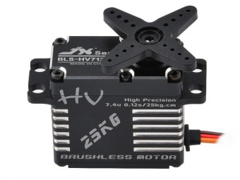 Сервомашинка цифровая JX Servo BLS-HV7125MG (71г/25.8/0.12/7.4V) бесколлекторная, Full metal