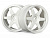 Диски туринг 1/10 - TE37 26MM WHITE (вынос 3MM) 2шт