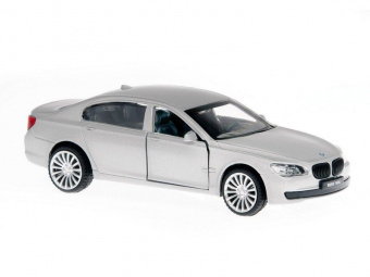 Машина ''АВТОПАНОРАМА'' BMW 760 LI, серебряный, 1/46, инерция, в/к 17,5*12,5*6,5 см