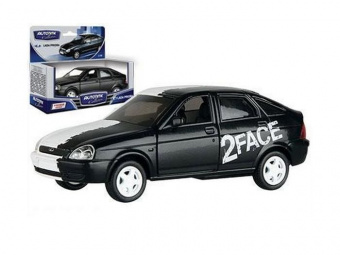 Машина Autotime ''LADA PRIORA'' фантом ''2 FACE'' 1:36