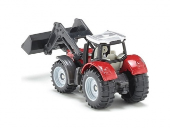 Трактор Siku 1484 Massey Ferguson с фронтальным погрузчиком