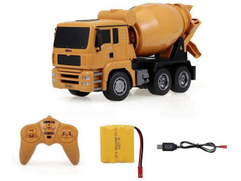 Радиоуправляемая бетономешалка HUI NA TOYS масштаб 1:18 2.4G