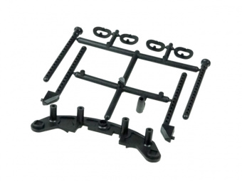 Body Post & Bumper For 3racing Sakura FF