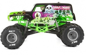 Радиоуправляемый монстр Axial 1/10 SMT10 Grave Digger 4WD RTR