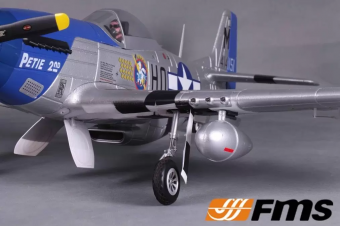Радиоуправляемый самолёт FMS P-51D Mustang P2 1400MM