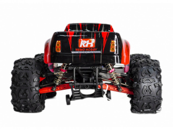 Радиоуправляемый монстр Remo Hobby Dinosaurs Master Brushless UPGRADE PLUS (красный) 4WD 2.4G 1/8 RTR