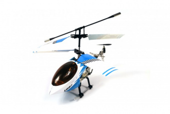 Радиоуправляемый вертолет Gyro JiaYuan Whirly Bird Синий