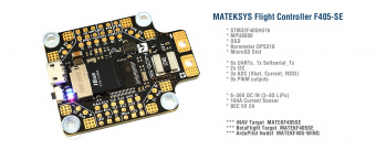 Полетный контроллер MATEKSYS F405-SE
