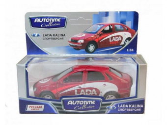 Машина Autotime ''LADA KALINA'' спортверсия 1:35