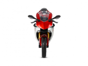 Мотоцикл АВТОПАНОРАМА YAMAHA YZF-R1, 1/12, металл, красный, свободный ход колес