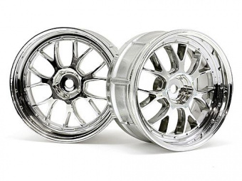 Диски туринг 1/10 - LP29 LM-R CHROME (2шт)