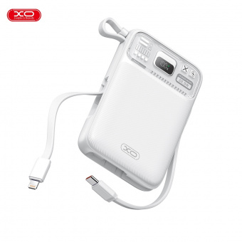 Power Bank для мобильных устройств мощностью 22,5 Вт (Lightning, TYPE-C) 10 000 мАч PR243 Белый