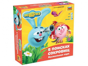 Настольная игра ZVEZDA ''Смешарики. В поисках сокровищ.'', детская