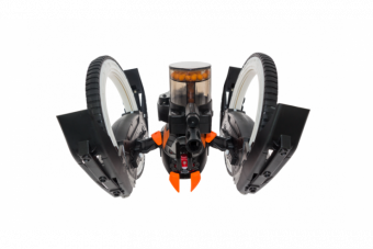 Радиоуправляемая боевая машина Keye Toys Space Warrior 2.4GHz (лазер, диски) Черный