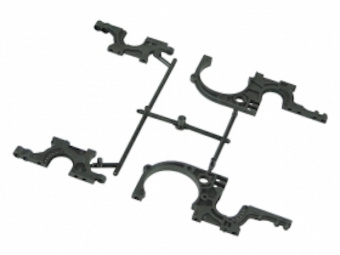 Front & Rear Bulkhead For Sakura D3