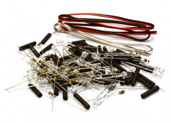 Комплект подсветки 3мм LED (белый) DIY