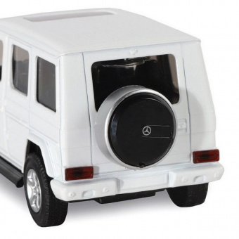 Машина ''АВТОПАНОРАМА'' Mercedes-Benz G350d, белый, 1/42, инерция, в/к 17,5*12,5*6,5 см