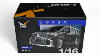 Радиоуправляемая машина для дрифта Toyota Alphard 4WD масштаб 1:16 2.4G