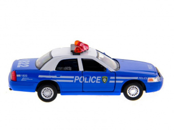 Машина Kinsmart ''Ford Crown Victoria'' (police) инерция (1/12шт) 1:42 б/к