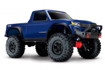 Радиоуправляемая трофи TRAXXAS TRX-4 1:10 Sport 4WD Scale Crawler Синяя